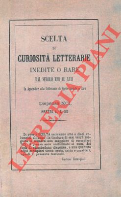 Delle favole di Galfredo. Avvertenze di Pietro Fanfani e lettere di Niccolò Tommaseo e Luigi Barb...