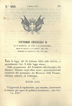 Imagen del vendedor de con il quale si rendono note le Sovrane determinazioni in ordine alla rassegna cui debbono presentarsi al principio d'ogni anno scolastico gli studenti della Regia Universit di Torino. a la venta por Libreria Piani