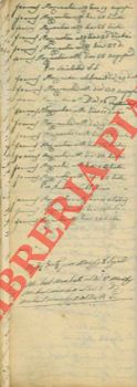 Registro manoscritto 1840/1860