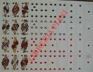 Foglio di carte da gioco di tipo "lombarde" (40).