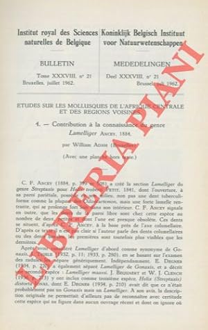 Contribution à la connaissance du genre Lamelliger ANCEY, 1884.