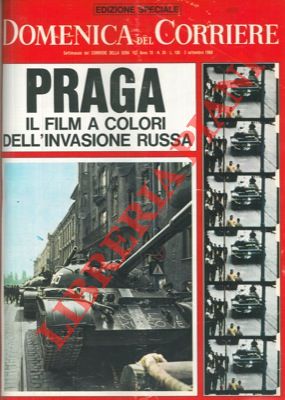 Praga. Il film a colori dell'invasione russa (foto).