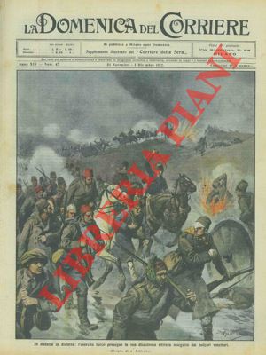 L'esercito turco prosegue la sua disastrosa ritirata inseguito dai bulgari.