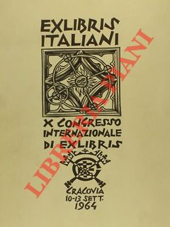 14 ex libris italiani. X Congresso Internazionale dell'exlibris.