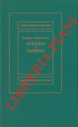 Seller image for Stefania - Parentesi. for sale by Libreria Piani