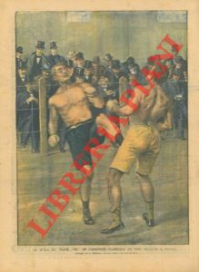 La sfida di boxe tra un campione francese ed uno inglese a Parigi.