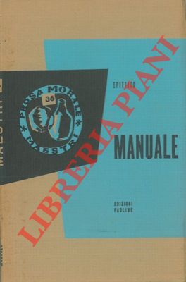 Bild des Verkufers fr Manuale. zum Verkauf von Libreria Piani