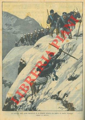 Un capitano degli alpini, durante una marcia sul Monte Telegrafo, è precipitato in un burrone.