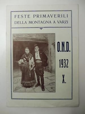 Feste primaverili della montagna a Varzi. O.N.D. 1932