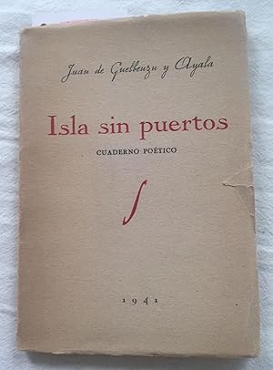 ISLA SIN PUERTOS. Cuaderno poético