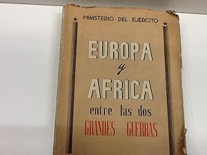 Bild des Verkufers fr EUROPA Y AFRICA ENTRE LAS DOS GRANDES GUERRAS - 1944 zum Verkauf von LIBRERIA ANTICUARIA SANZ