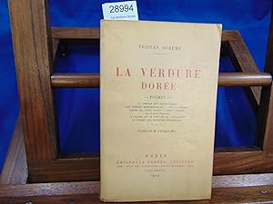 Seller image for La verdure dore. Pomes for sale by librairie le vieux livre