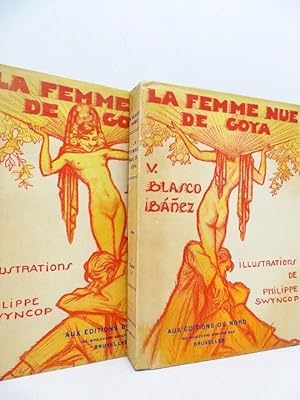 Seller image for La Femme Nue de Goya. Illustrations de Philippe SWYNCOP. Roman traduit de l'espagnol par Alfred de Bengoechea. for sale by Livres de A  Z