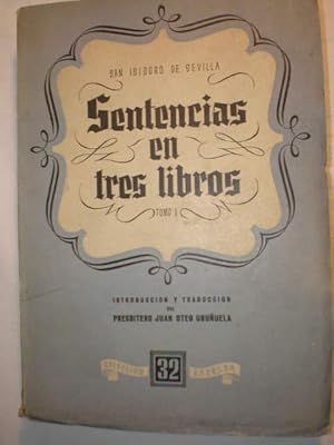 Sentencias en tres libros ( 2 Vols)