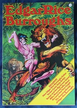 Image du vendeur pour Edgar Rice Burroughs - (1975; GIANT Oversized magazine Includes double-page colour poster in centre) mis en vente par Comic World