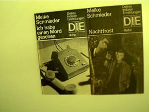 Meike Schmieder (2x): 1.Nachtfrost, 2.Ich habe einen Mord gesehen, Sammlung / Bücherpaket: DIE-Re...