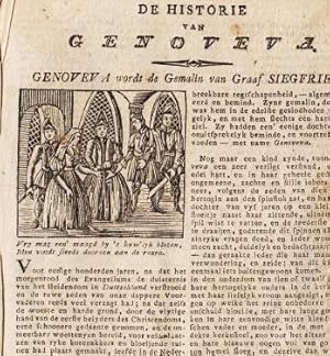 Geschiedenis van Genoveva, huisvrouw van Siegfried, Graaf van Trier. (Verbeterde Druk). Met 12 Pl...
