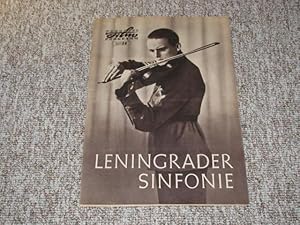 Leningrader Symphonie., Progress Filmprogramm Nr. 25/58.