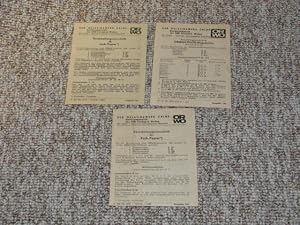 Seller image for Konvolut Gebrauchsanweisungen ORWO - Fotomaterial (1), for sale by Versandantiquariat H�bald