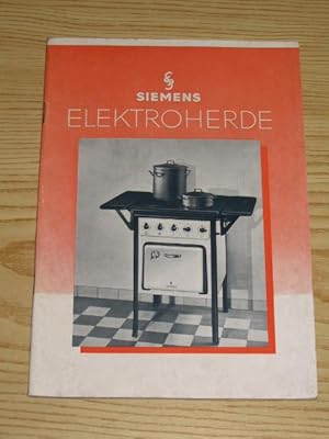 Imagen del vendedor de Siemens Elektroherde, a la venta por Versandantiquariat Hbald