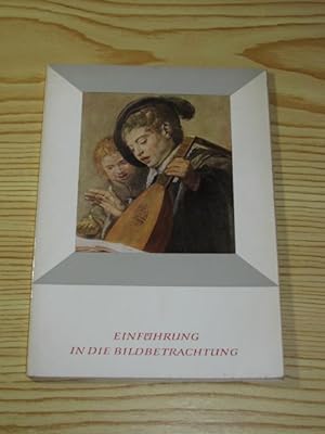 Seller image for Einfhrung in die Bildbetrachtung, for sale by Versandantiquariat Hbald