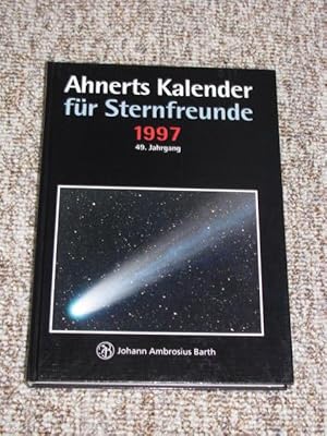 Bild des Verkufers fr Ahnerts Kalender fr Sternfreunde 1997, zum Verkauf von Versandantiquariat Hbald