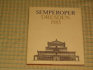 Seller image for Semperoper Dresden 1985, for sale by Versandantiquariat Hbald