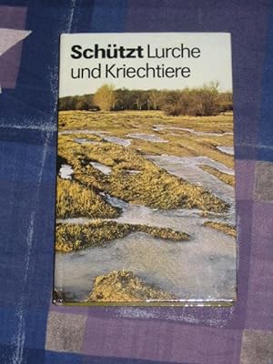 Bild des Verkufers fr Schtzt Lurche und Kriechtiere, zum Verkauf von Versandantiquariat Hbald