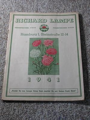 Angebotskatalog Samenhandlung 1941,