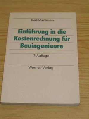 Seller image for Einfhrung in die Kostenrechnung fr Bauingenieure (2), for sale by Versandantiquariat Hbald