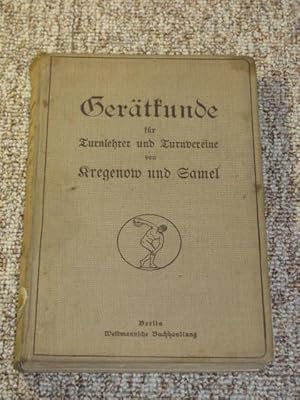 Seller image for Gertkunde fr Turnlehrer und Turnvereine, for sale by Versandantiquariat Hbald