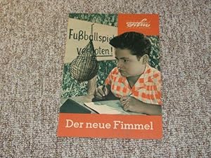 Der neue Fimmel., Progress Filmprogramm K 6/60.