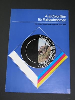 Image du vendeur pour A-Z - Colorfilter fr Farbaufnahmen, mis en vente par Versandantiquariat Hbald