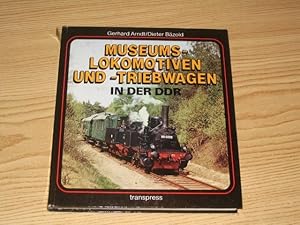 Bild des Verkufers fr Museumslokomotiven und -triebwagen in der DDR, zum Verkauf von Versandantiquariat Hbald