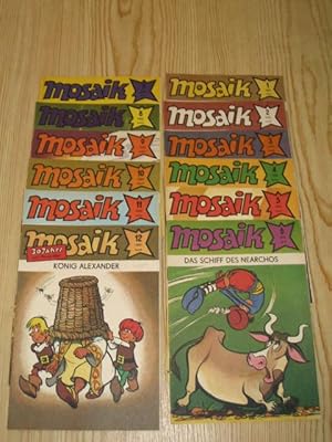 Mosaik Nr. 1 - 12 / 1985 Abrafaxe,