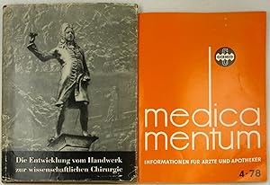 Bild des Verkufers fr Die Entwicklung vom Handwerk zur wissenschaftlichen Chirurgie. Studien ber die Medizingeschichte Magdeburgs., zum Verkauf von Versandantiquariat Hbald