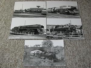 5 x Original-Fotografie Eisenbahn / Dampflokomotive (DMV),