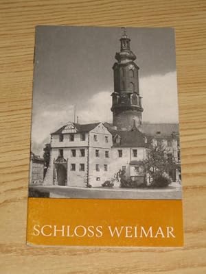 Bild des Verkufers fr Weimar, Schlo, zum Verkauf von Versandantiquariat Hbald