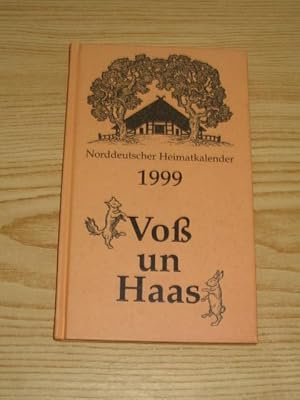 Seller image for Vo un Haas - Norddeutscher Heimatkalender 1999, for sale by Versandantiquariat Hbald