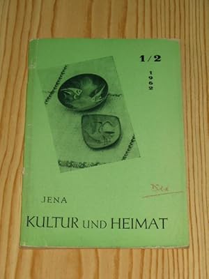 Bild des Verkufers fr Jena - Kultur und Heimat 1/2 1962, zum Verkauf von Versandantiquariat Hbald