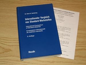 Bild des Verkufers fr Internationaler Vergleich von Standard - Werkstoffen - Stahl und Gueisen, zum Verkauf von Versandantiquariat Hbald