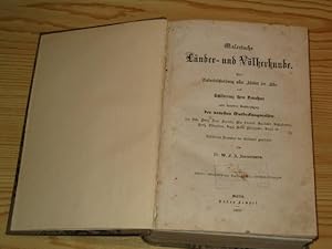 Imagen del vendedor de Malerische Lnder- und Vlkerkunde. Eine Naturbeschreibung aller Lnder der Erde und Schilderung ihrer Bewohner unter Bercksichtigung der neuesten Entdeckungsreisen von Rols, Parry, Kane, Franklin, Max Clintock, Humboldt, Schlagintweit, Barth, Livingstone, Vogel, Heine, Mllhausen, Stuart etc., a la venta por Versandantiquariat Hbald