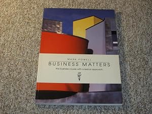 Immagine del venditore per Business Matters the business course with a lexical approach, venduto da Versandantiquariat Hbald