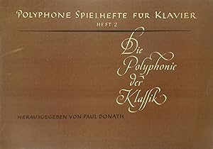 Seller image for Polyphone Spielhefte. Die Polyphonie der Klassik. Heft 2., for sale by Versandantiquariat Hbald