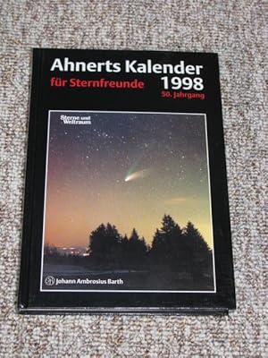 Immagine del venditore per Ahnerts Kalender fr Sternfreunde 1998, venduto da Versandantiquariat Hbald