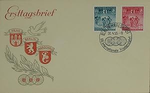 Ersttagsbrief / FDC VIII. Internationale Friedensfahrt 1955,