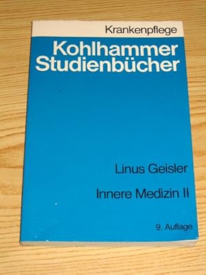 Bild des Verkufers fr Innere Medizin II, zum Verkauf von Versandantiquariat Hbald