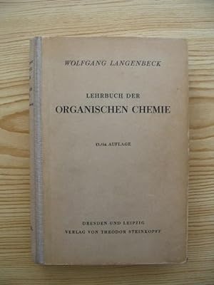 Bild des Verkufers fr Lehrbuch der organischen Chemie, zum Verkauf von Versandantiquariat Hbald