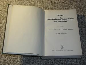 Bild des Verkufers fr Zeitschrift fr Pflanzenkrankheiten (Pflanzenpathologie) und Pflanzenschutz (72. Bd.), zum Verkauf von Versandantiquariat Hbald