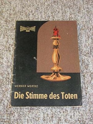 Seller image for Die Stimme der Toten - Blaulicht Nr. 61, for sale by Versandantiquariat Hbald